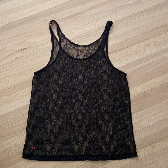 PINK by Victoria Secret Lace Top - Picture 2 of 6